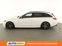 Usata Mercedes C200 AMG line 204 CV (150 kW) 2021 Bianco Station wagon