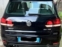 Usata VW Golf VI 140 CV (102 kW) 2011 Nero Utilitaria