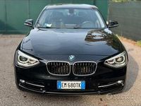 Usata BMW 120 Sport Line 184 CV (135 kW) 2012 Nero Utilitaria