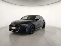 Usata Audi A3 Sportback e-tron S-Line 150 CV (110 kW) 2023 Blu Utilitaria