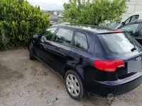 Usata Audi A3 105 CV (77 kW) 2006 Blu Utilitaria