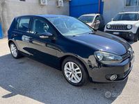 Gebraucht VW Golf VI Highline 102 PS (75 kW) 2010 Blau Kleinwagen