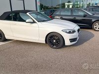 Usata BMW 220 184 CV (135 kW) 2020 Bianco Cabrio