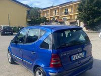 Usata Mercedes A170 95 CV (69 kW) 2002 Blu Berlina