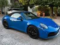 Usata Porsche 992 394 CV (289 kW) 2025 Blu Cabrio