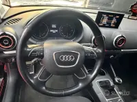 Usata Audi A3 Attraction 110 CV (80 kW) 2016 Nero Berlina