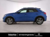 Usata VW T-Roc R-line 150 CV (110 kW) 2019 Blu/azzurro SUV