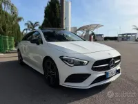 Usata Mercedes CLA200 Premium 150 CV (110 kW) 2020 Bianco Coupé
