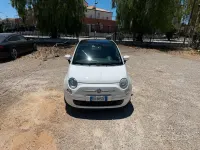 Usata Fiat 500 Lounge 69 CV (50 kW) 2009 Bianco Cabrio