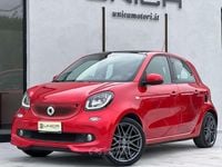 Usata Smart ForFour Brabus 90 CV (66 kW) 2018 Rosso Utilitaria