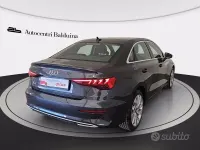 Usata Audi A3 Advanced 150 CV (110 kW) 2024 Grigio manhattan met. Berlina