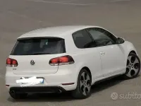 Usata VW Golf VI GTI 210 CV (154 kW) 2009 Bianco Utilitaria