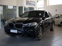 Usata BMW X4 M Sport 190 CV (139 kW) 2021 Nero / black SUV