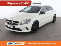 Usata Mercedes A180 Style 122 CV (89 kW) 2017 Bianco Berlina