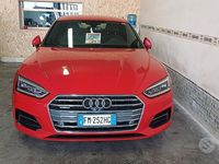 Usata Audi A5 190 CV (139 kW) 2017 Rosso Coupé