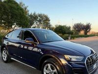 Usata Audi Q5 Sportback Ambiente 204 CV (150 kW) 2021 Blu/azzurro SUV