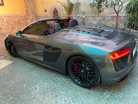 Usata Audi R8 Spyder Performance 610 CV (448 kW) 2018 Grigio Cabrio