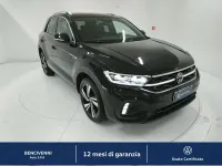 Usata VW T-Roc R-line 110 CV (80 kW) 2023 Nero SUV