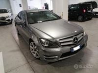 Usata Mercedes C220 170 CV (125 kW) 2013 Grigio Coupé