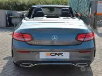 Usata Mercedes C220 Premium Plus 194 CV (142 kW) 2019 Grigio Cabrio