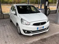 Usata Mitsubishi Space Star Intense 70 CV (51 kW) 2017 Bianco Utilitaria