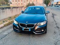 Usata BMW 218 Sport Line 150 CV (110 kW) 2015 Grigio Coupé