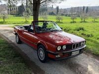 Usata BMW 320 Cabriolet 129 CV (94 kW) 1987 Rosso Cabrio