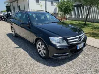 Usata Mercedes C180 120 CV (88 kW) 2014 Nero Station wagon