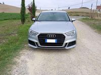 Usata Audi A3 Admired 150 CV (110 kW) 2019 Argento Berlina