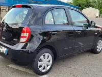 Usata Nissan Micra Acenta 80 CV (58 kW) 2011 Nero Utilitaria