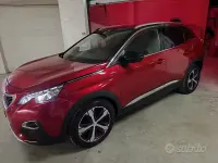 Usata Peugeot 3008 GT-line 120 CV (88 kW) 2018 Rosso SUV