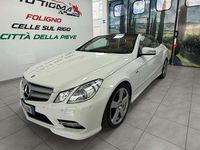 Usata Mercedes E250 204 CV (150 kW) 2013 Bianco Cabrio