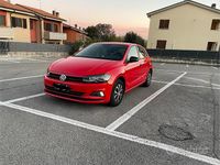 Usata VW Polo 65 CV (47 kW) 2017 Rosso Berlina