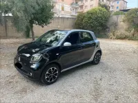 Usata Smart ForFour Passion 71 CV (52 kW) 2016 Nero Utilitaria
