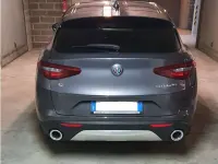 Usata Alfa Romeo Stelvio 209 CV (153 kW) 2017 Grigio SUV