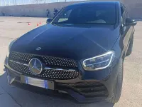 Usado Mercedes GLC220 AMG line 194 CV (142 kW) 2021 Negro Coupe