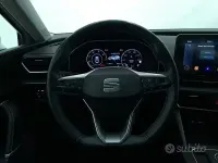 Usata Seat Leon Style 150 CV (110 kW) 2022 Bianco Berlina