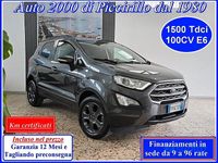 Usata Ford Ecosport S 100 CV (73 kW) 2018 Grigio SUV