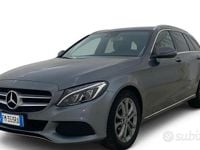 Usata Mercedes C200 136 CV (100 kW) 2017 Grigio Station wagon