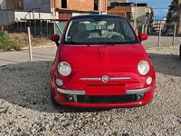 Usata Fiat 500 Lounge 69 CV (50 kW) 2010 Rosso Berlina