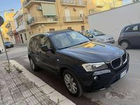 Usata BMW X3 190 CV (139 kW) 2012 Nero SUV