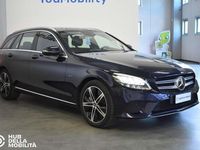 Usata Mercedes C300e Business 194 CV (142 kW) 2020 Blu Station wagon