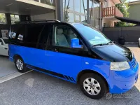 Usata VW Multivan Comfortline 131 CV (96 kW) 2004 Blu/azzurro Monovolume