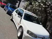 Usata Peugeot 106 101 CV (74 kW) 1997 Bianco Utilitaria