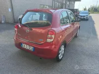 Usata Nissan Micra Tekna 80 CV (58 kW) 2011 Rosso Utilitaria