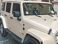 Usata Jeep Wrangler Sahara 200 CV (147 kW) 2011 Giallo SUV