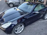 Usata Mercedes SLK200 163 CV (119 kW) 2005 Blu/azzurro Cabrio