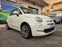 Usata Fiat 500C Lounge 69 CV (50 kW) 2019 Bianco Cabrio