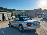 Usata Mazda MX5 110 CV (80 kW) 1999 Grigio Cabrio