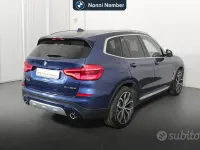 Usata BMW X3 xLine 190 CV (139 kW) 2021 Blu SUV